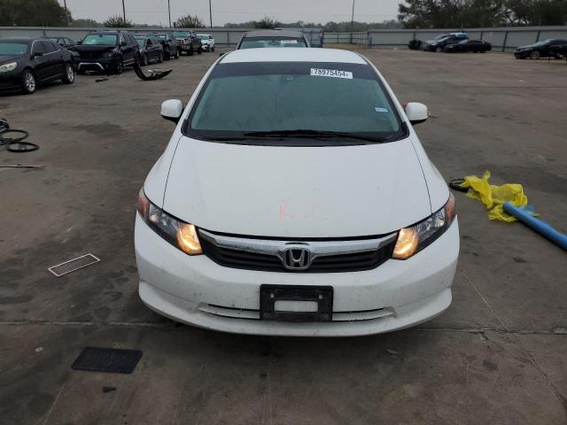  HONDA CIVIC 2012 White