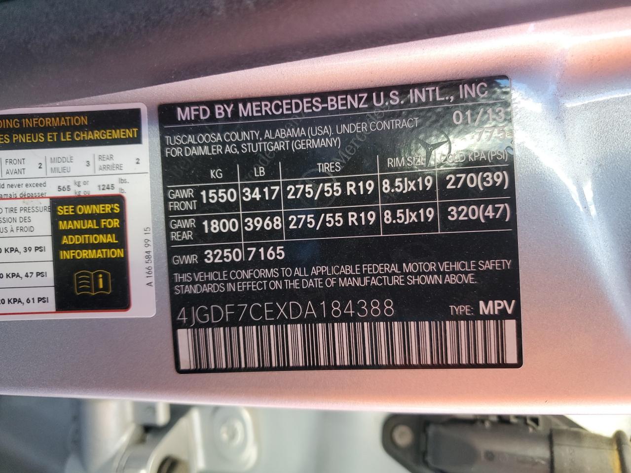 2013 Mercedes-Benz GL-klasse - Image 13