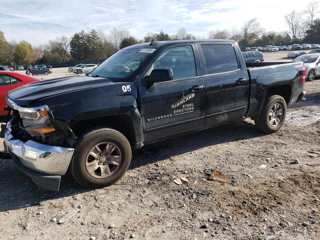 2016 Chevrolet Silverado K1500 Lt VIN: 3GCUKREC5GG116884 Lot: 81169984