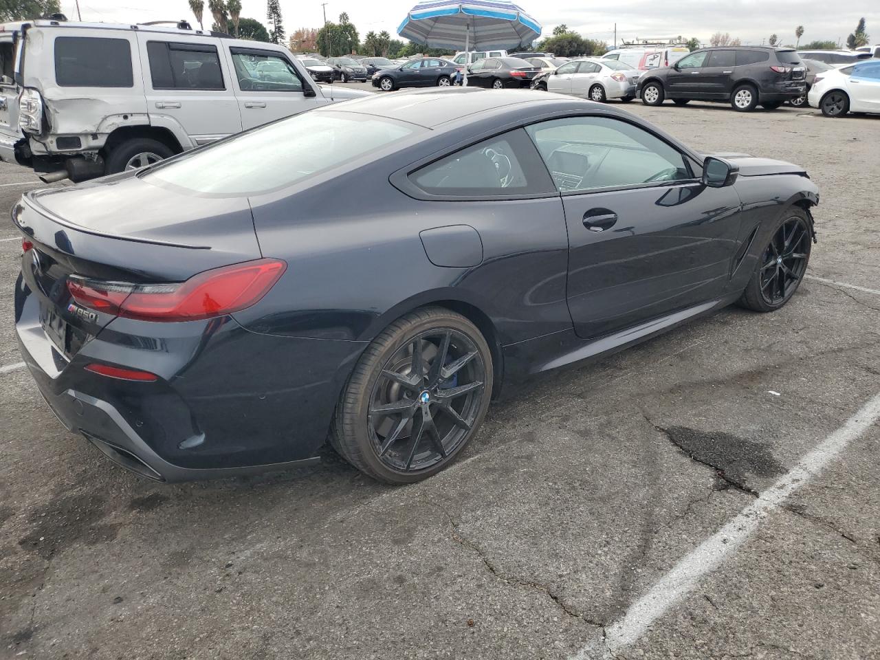 VIN WBABC4C59KBU96130 2019 BMW M8 no.3