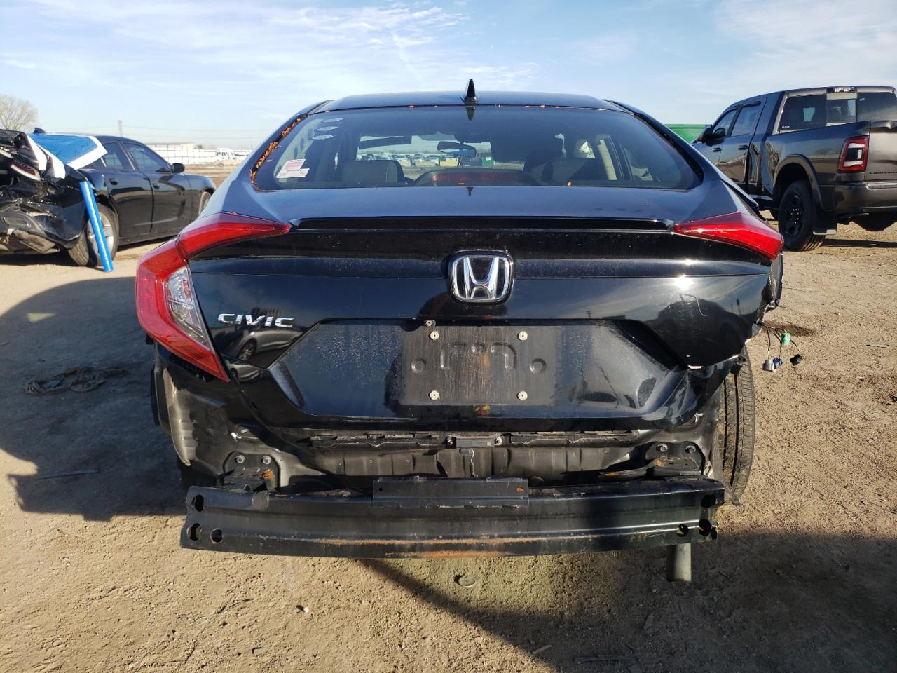 2019 Honda Civic Ex VIN: JHMFC1F37KX004726 Lot: 77565024