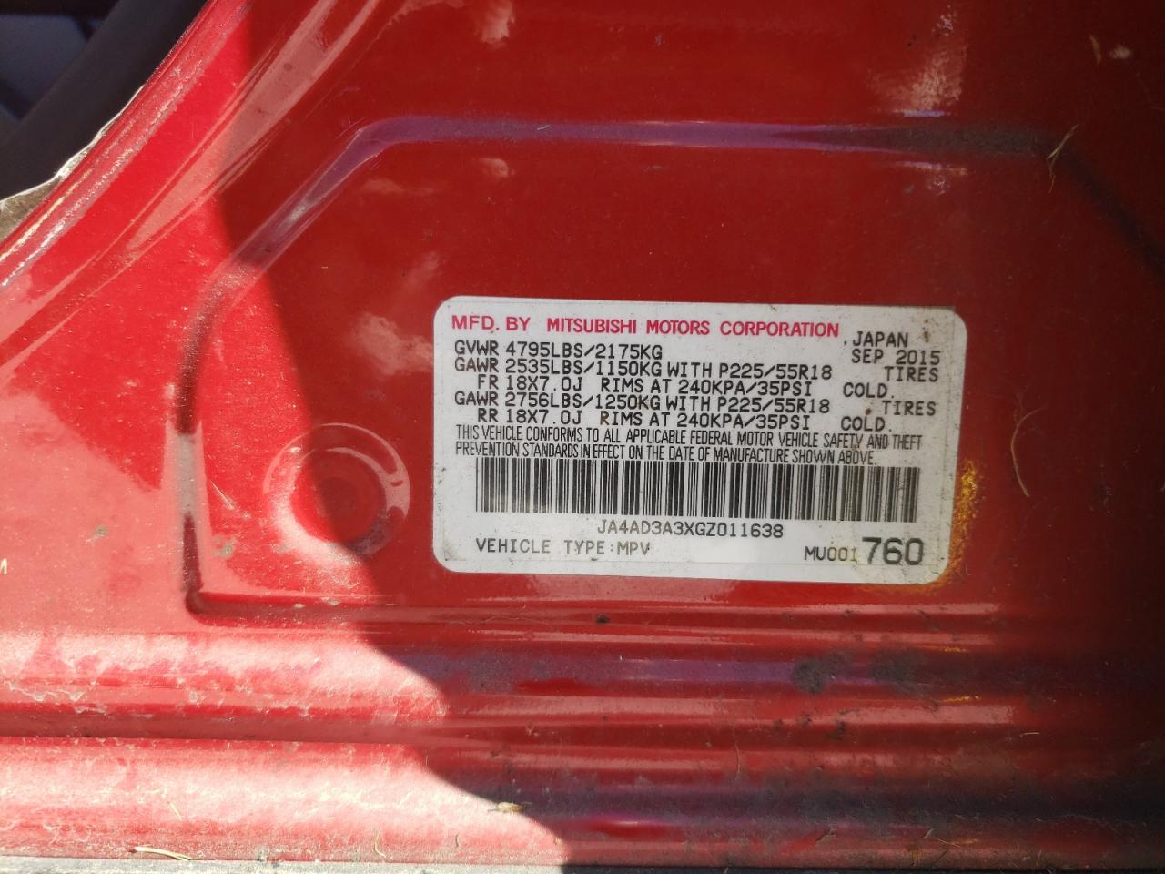 2016 Mitsubishi Outlander - Image 13