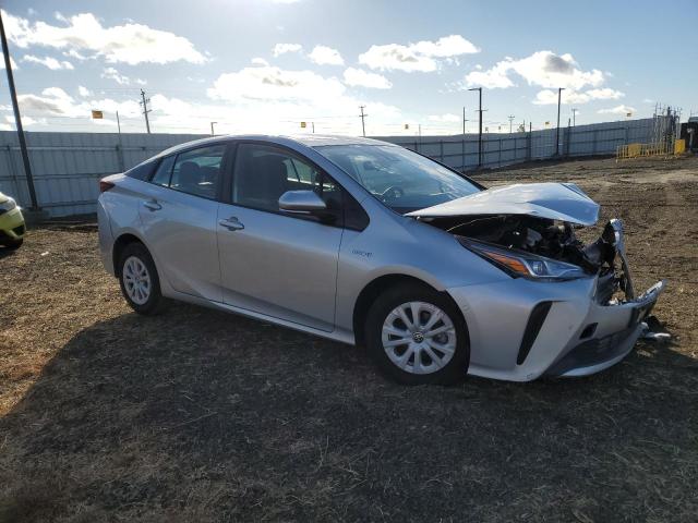  TOYOTA PRIUS 2019 Серебристый