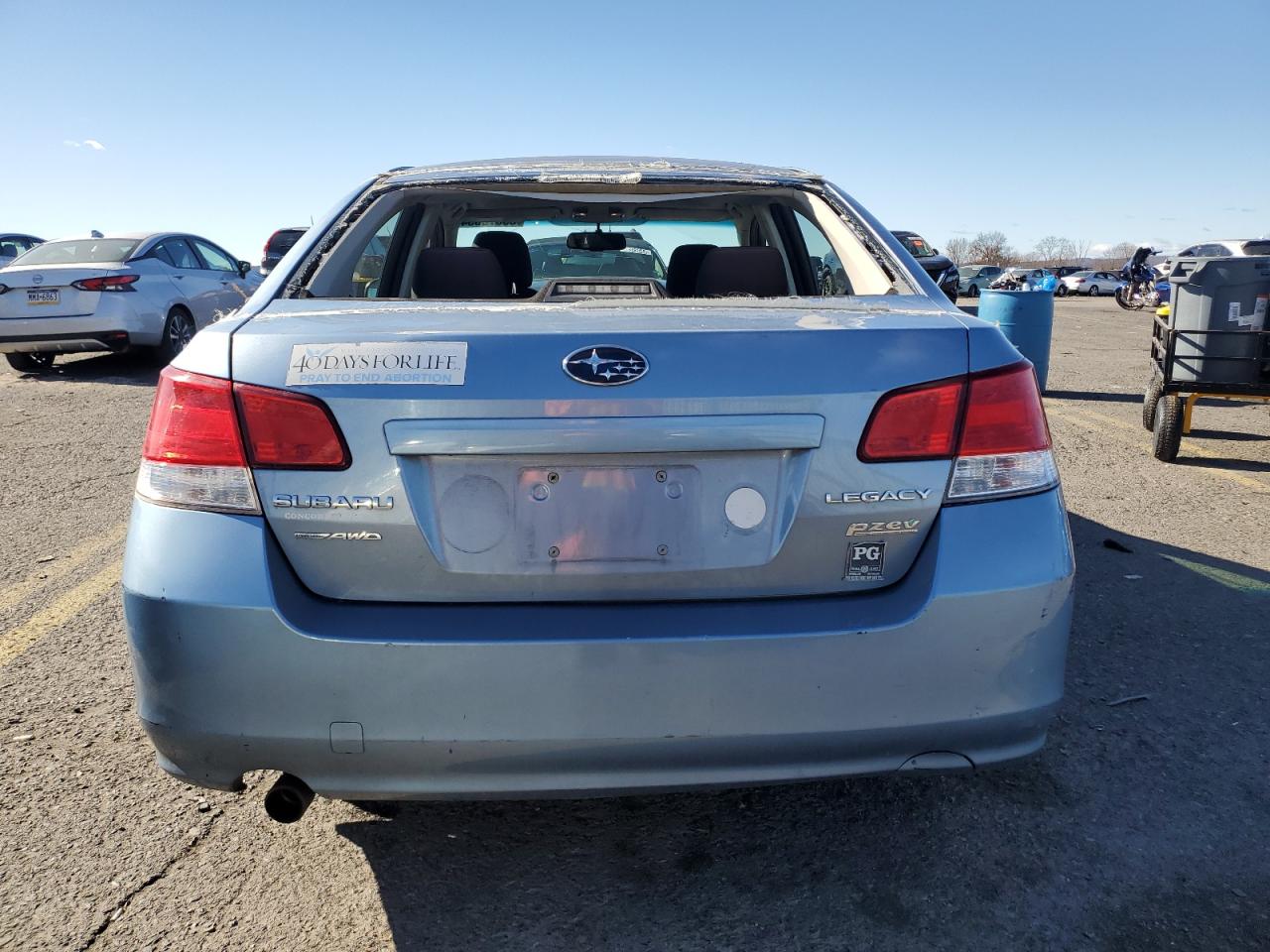 2011 Subaru Legacy 2.5I Premium VIN: 4S3BMBG63B3260803 Lot: 80370554