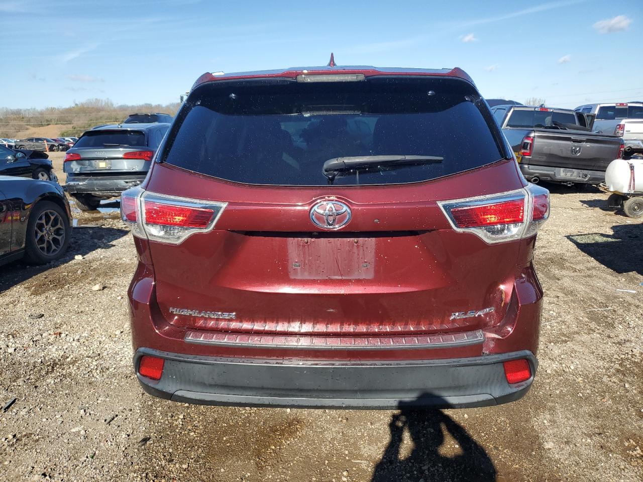 VIN 5TDJKRFH9GS307478 2016 TOYOTA HIGHLANDER no.6