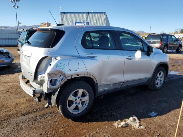  CHEVROLET TRAX 2016 Silver