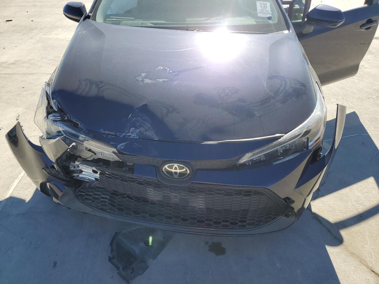 2021 Toyota Corolla Le VIN: JTDEPMAE6MJ159916 Lot: 81074224