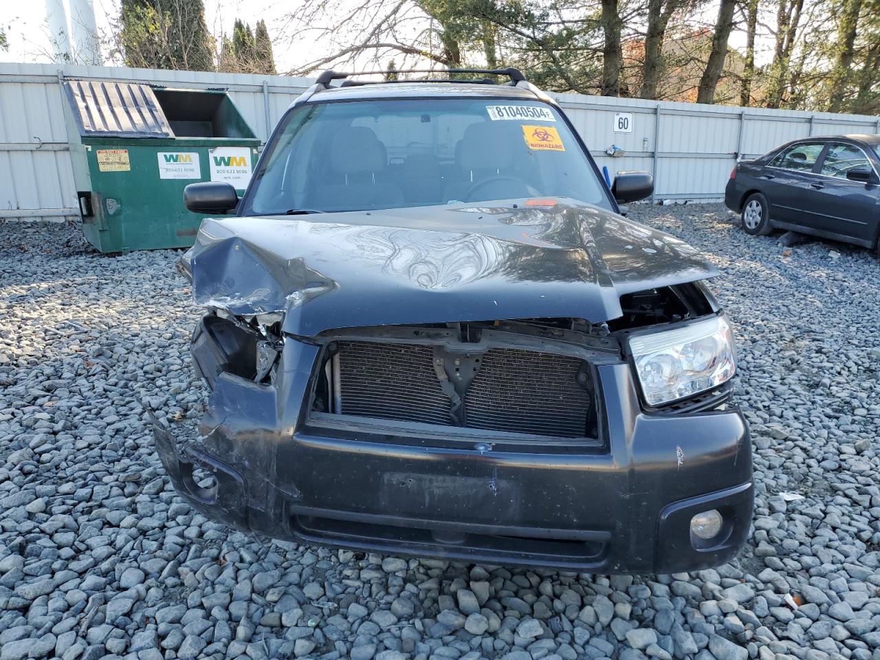 2007 Subaru Forester 2.5X VIN: JF1SG63657H712867 Lot: 81040504