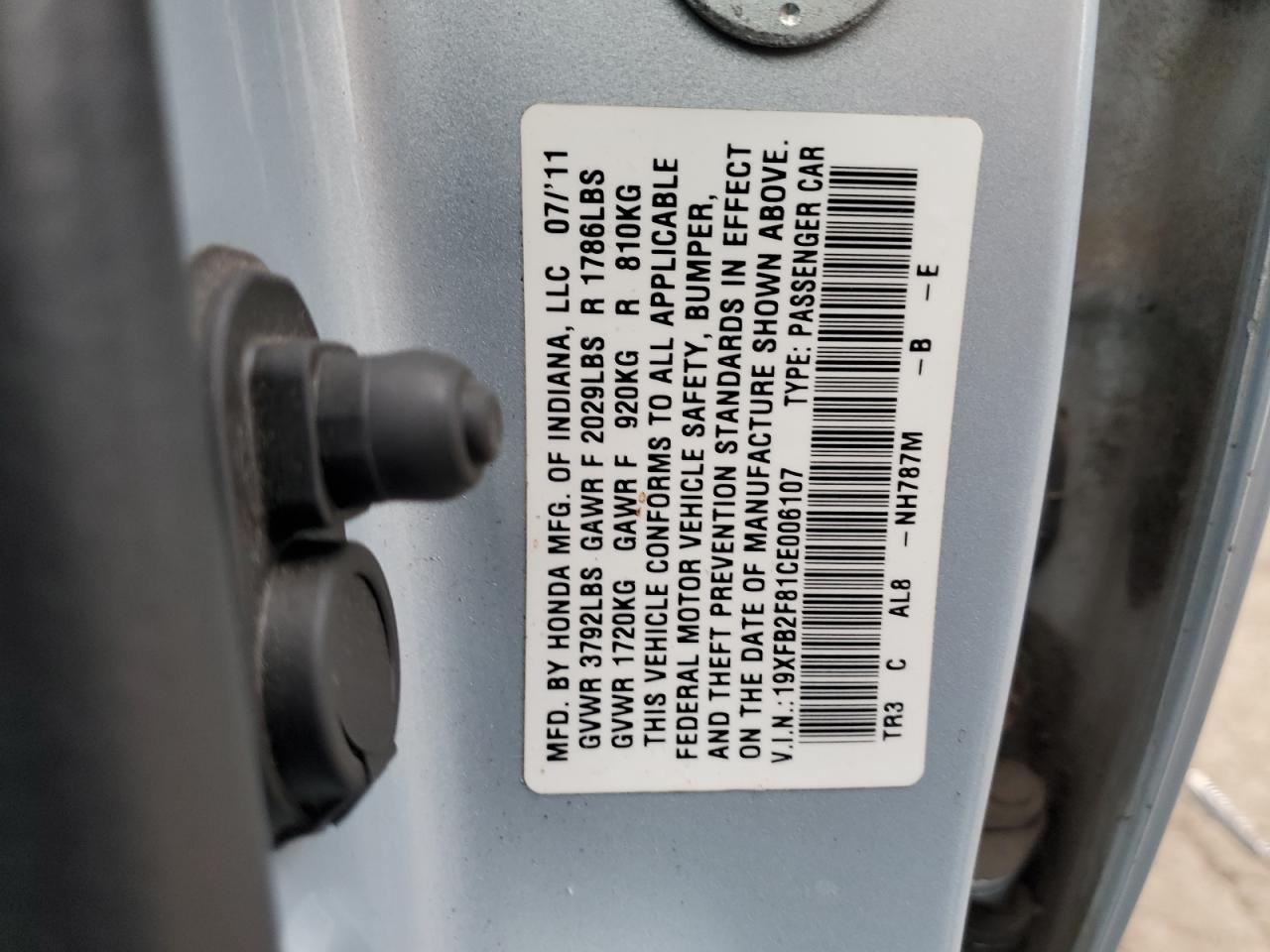 2012 Honda Civic - Image 12
