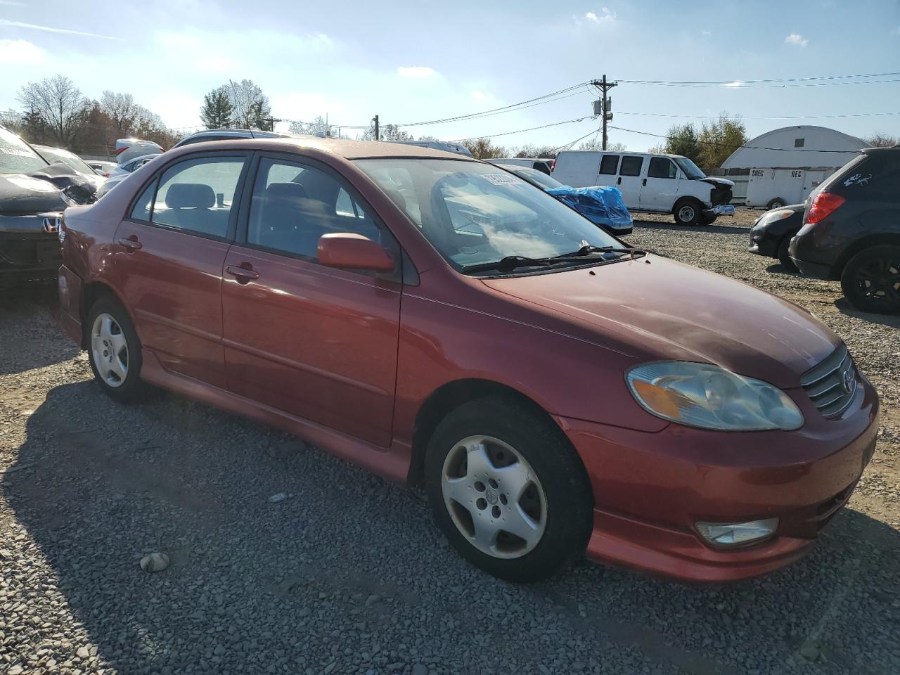 2004 Toyota Corolla Ce VIN: 1NXBR32EX4Z256987 Lot: 79522304