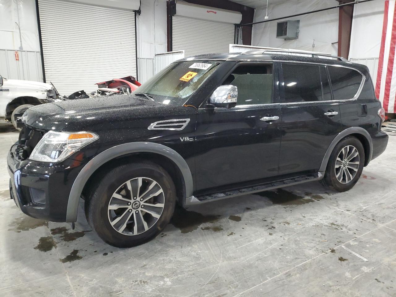 2019 Nissan Armada Sv for Sale in Cahokia Heights, IL - Burn - Interior