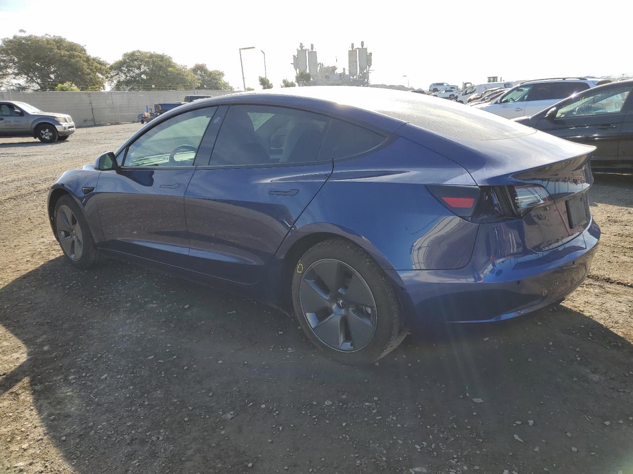 VIN 5YJ3E1EB9NF130799 2022 TESLA MODEL 3 no.2