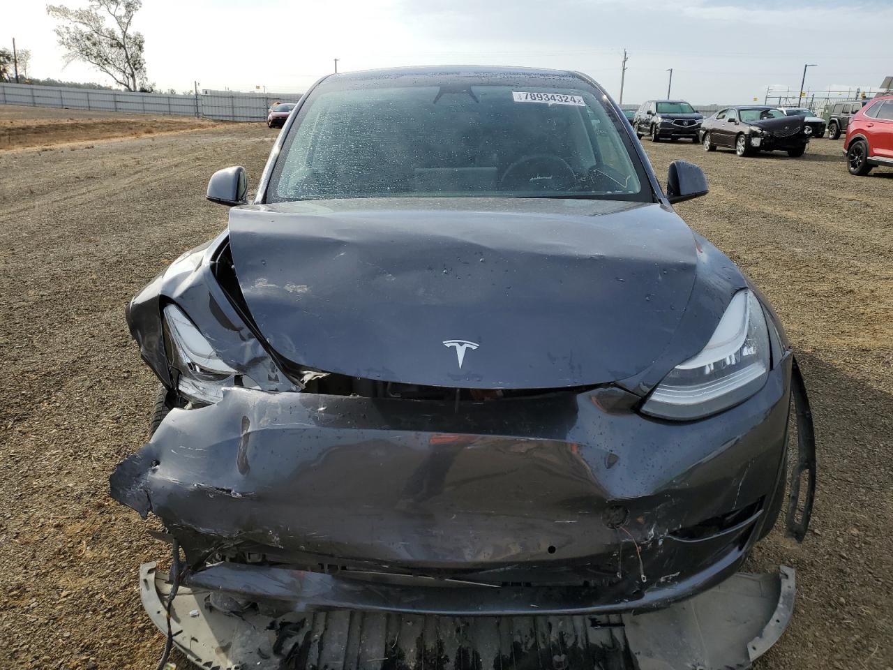 VIN 5YJYGDEE5MF072152 2021 TESLA MODEL Y no.5