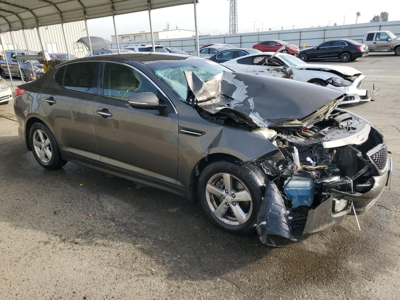 VIN 5XXGM4A78FG362624 2015 KIA OPTIMA no.4