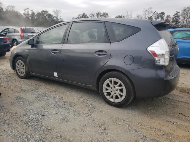  TOYOTA PRIUS 2012 Gray