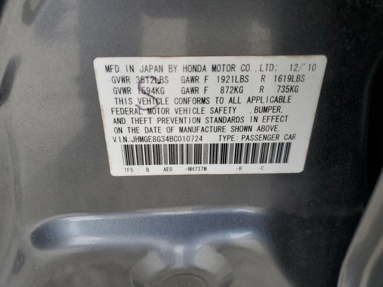 2011 Honda Fit - Image 12