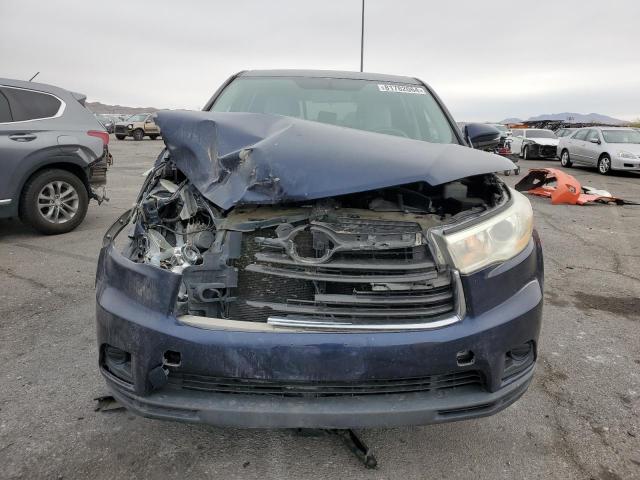  TOYOTA HIGHLANDER 2014 Granatowy