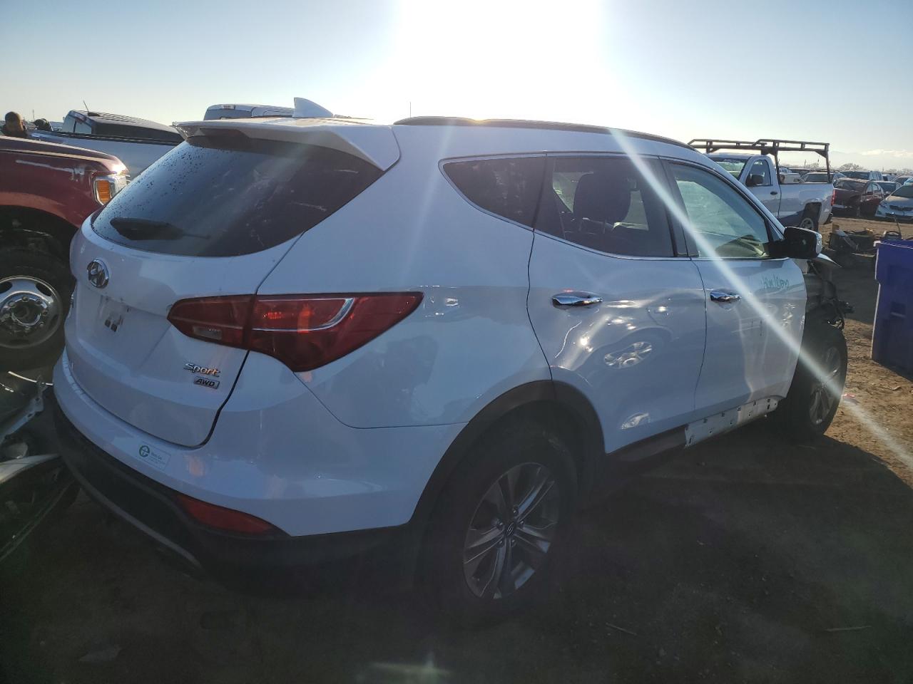 VIN 5XYZUDLB6EG212791 2014 HYUNDAI SANTA FE no.3