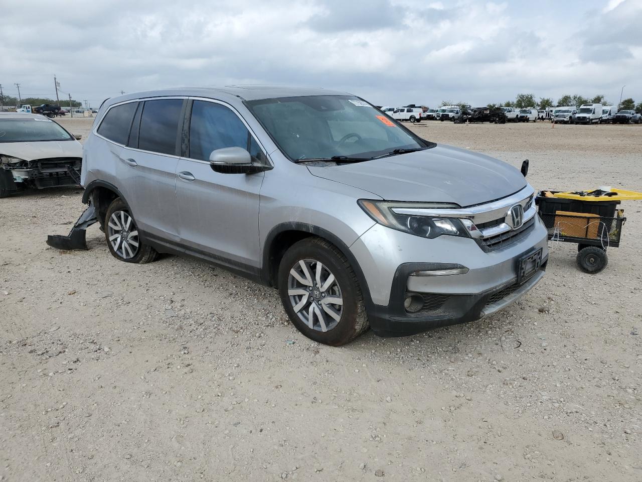 2019 Honda Pilot Exl VIN: 5FNYF6H57KB082334 Lot: 77758514