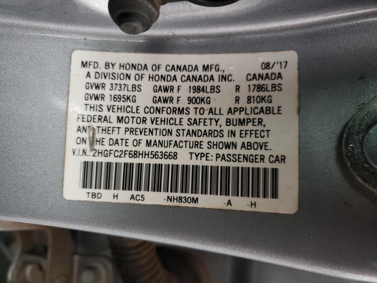 2017 Honda Civic - Image 14