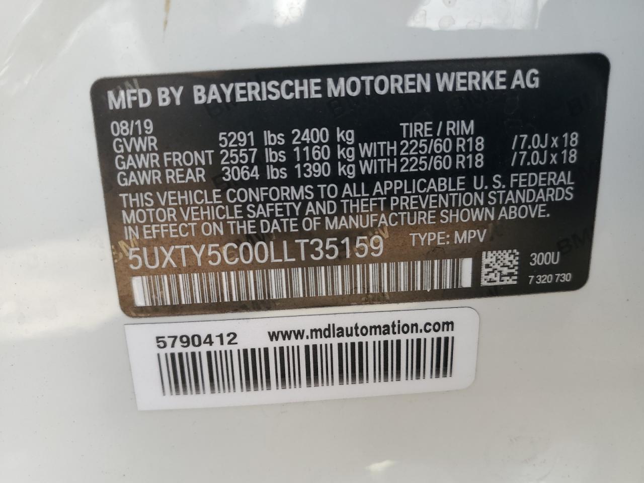 2020 BMW X3 - Image 13