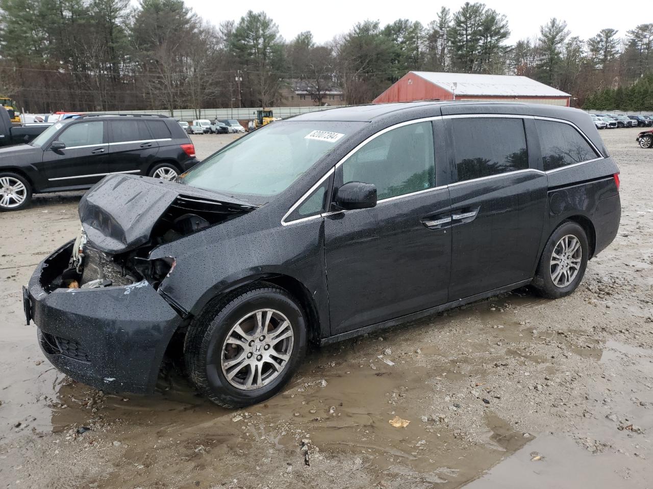 2011 Honda Odyssey Exl VIN: 5FNRL5H67BB013756 Lot: 82007394