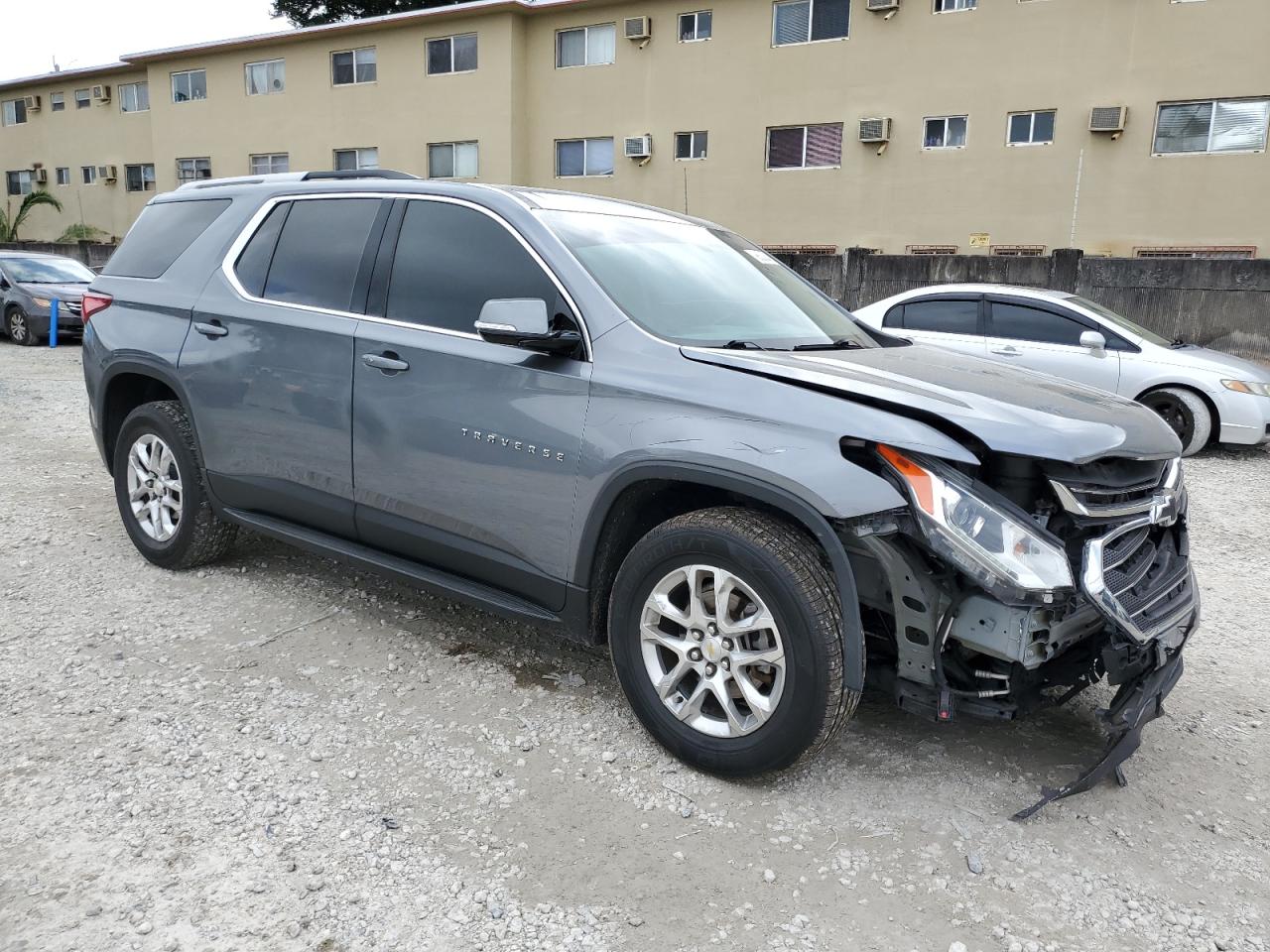 2018 Chevrolet Traverse Lt VIN: 1GNEVGKW9JJ282482 Lot: 79633354