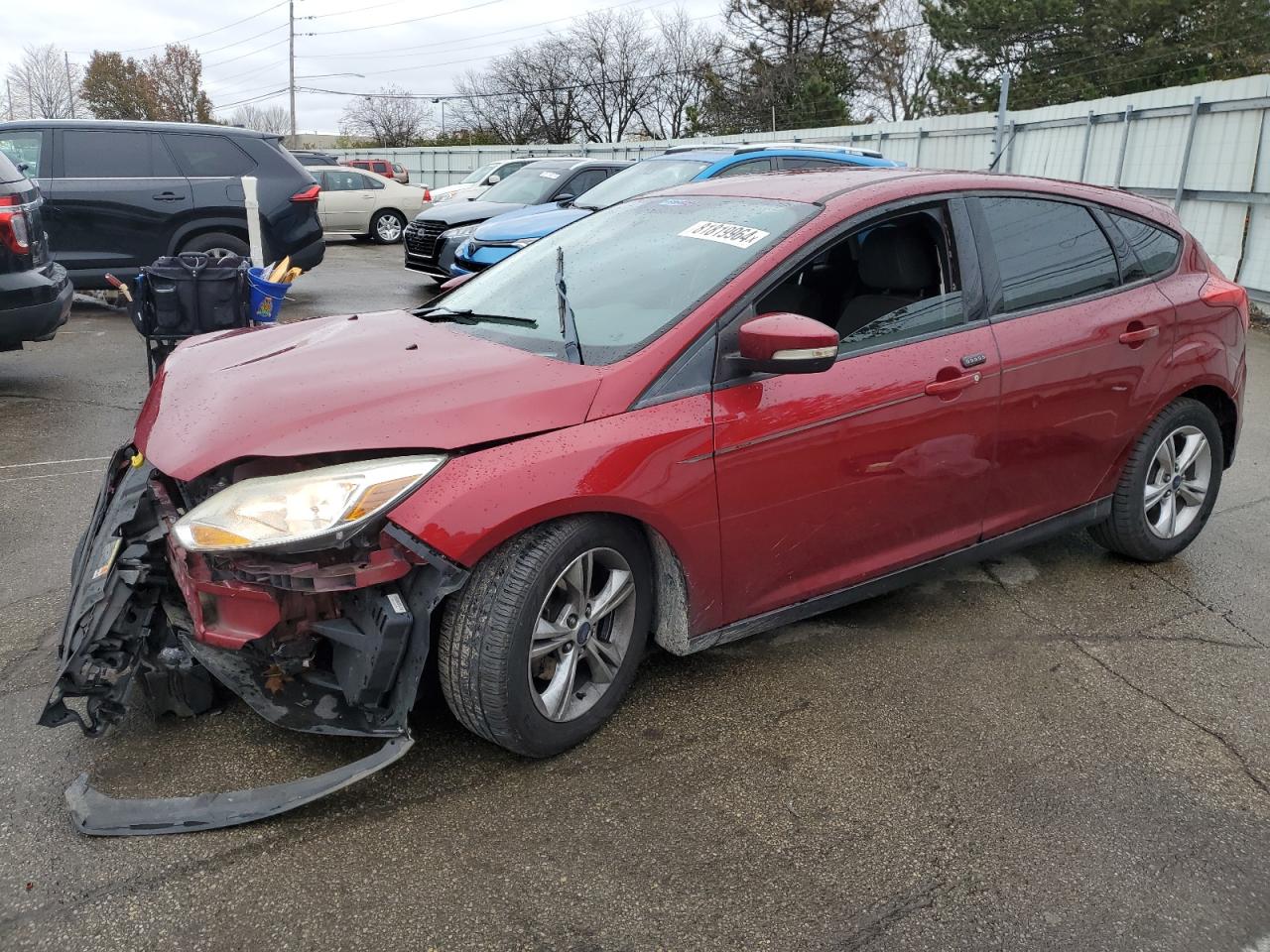 VIN 1FADP3K27EL257388 2014 FORD FOCUS no.1