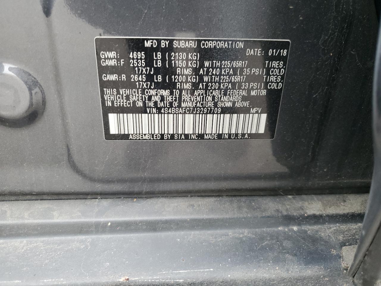 2018 Subaru Outback - Image 16