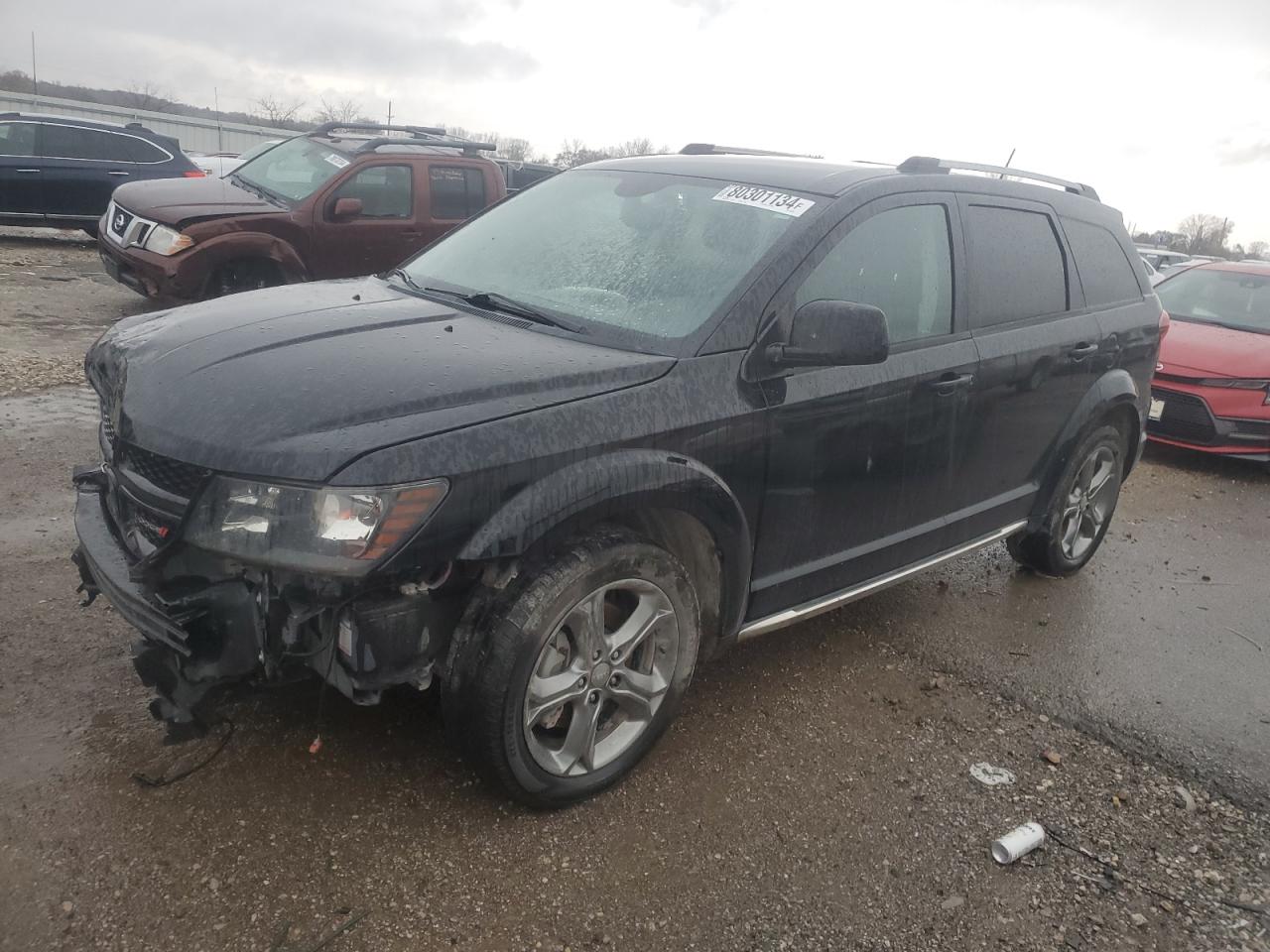 2016 Dodge Journey Crossroad en Venta en Kansas City, KS - Front End