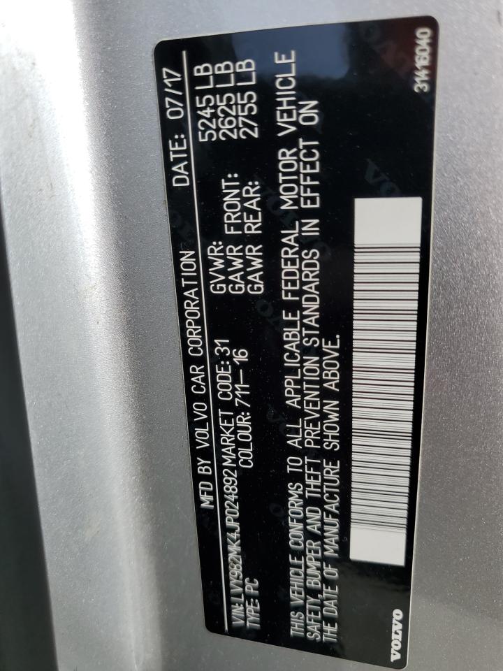 2018 Volvo S90 - Image 14