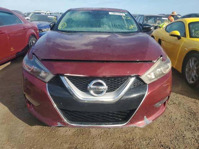  NISSAN MAXIMA 2017 Burgundy