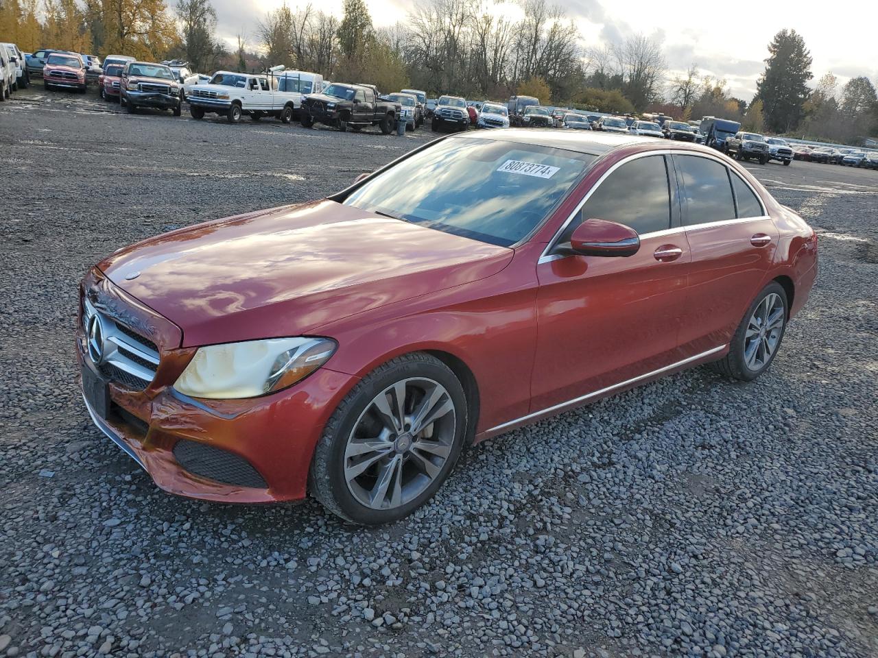 VIN 55SWF4JB4GU129787 2016 MERCEDES-BENZ C-CLASS no.1