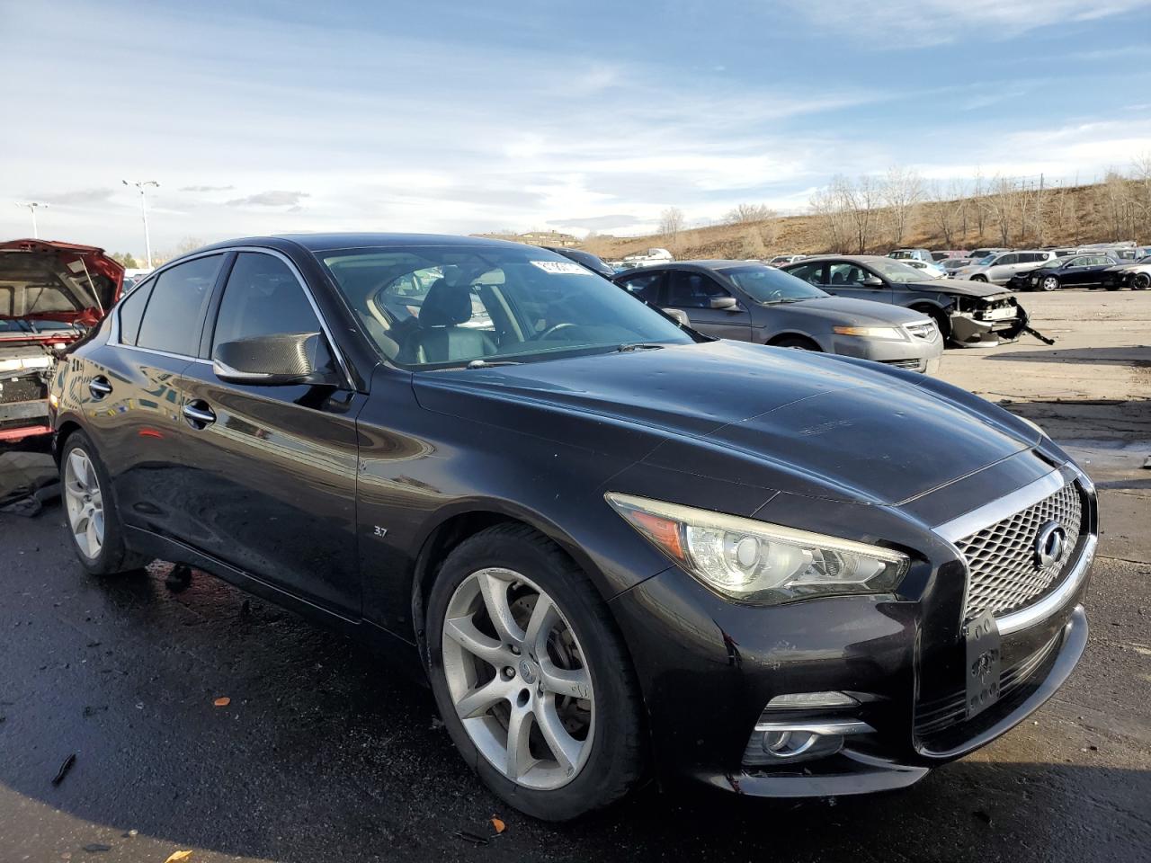 VIN JN1BV7AP4FM345731 2015 INFINITI Q50 no.4