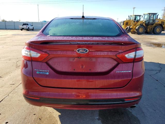  FORD FUSION 2015 Czerwony