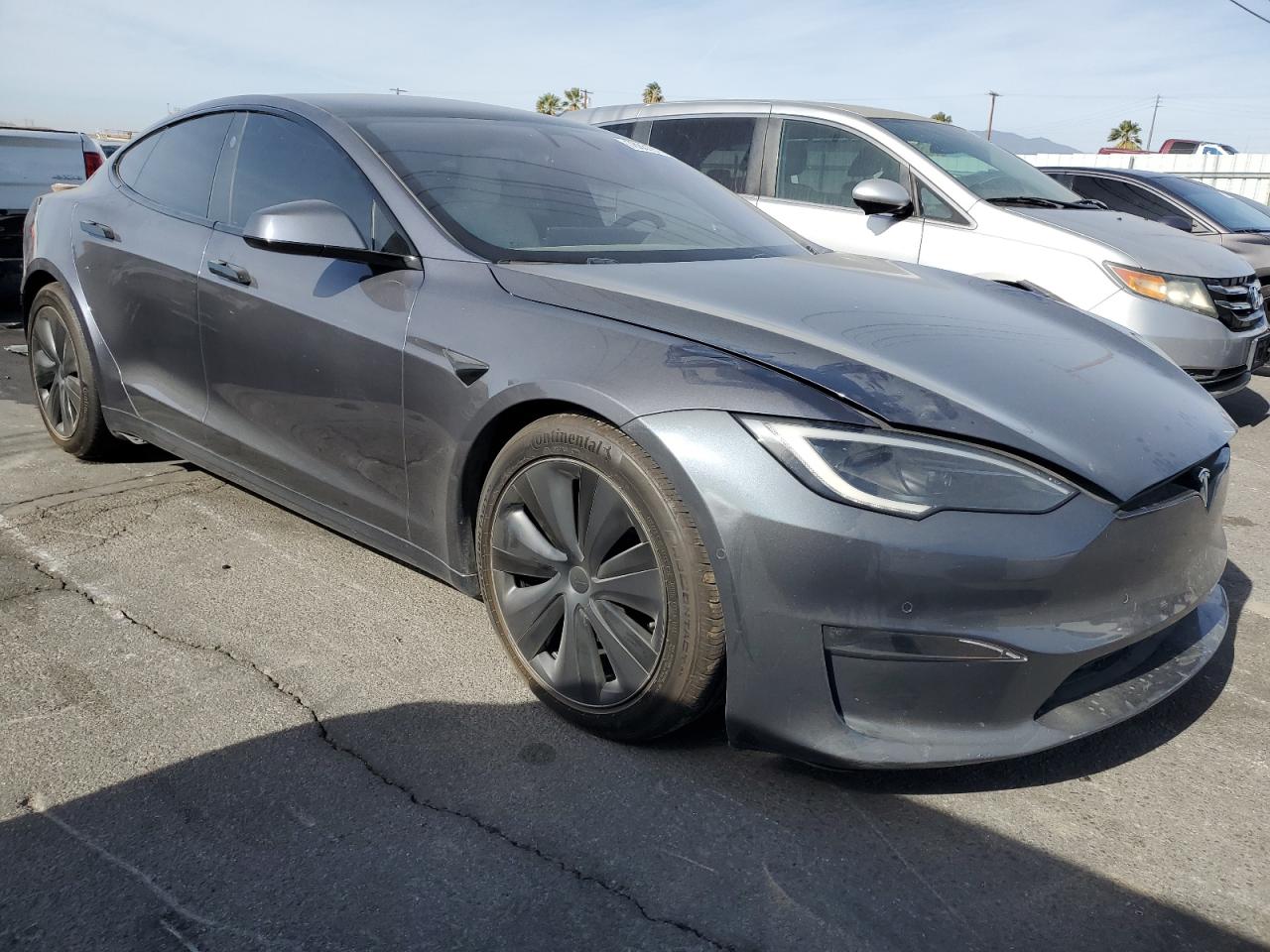 VIN 5YJSA1E55NF473370 2022 TESLA MODEL S no.4