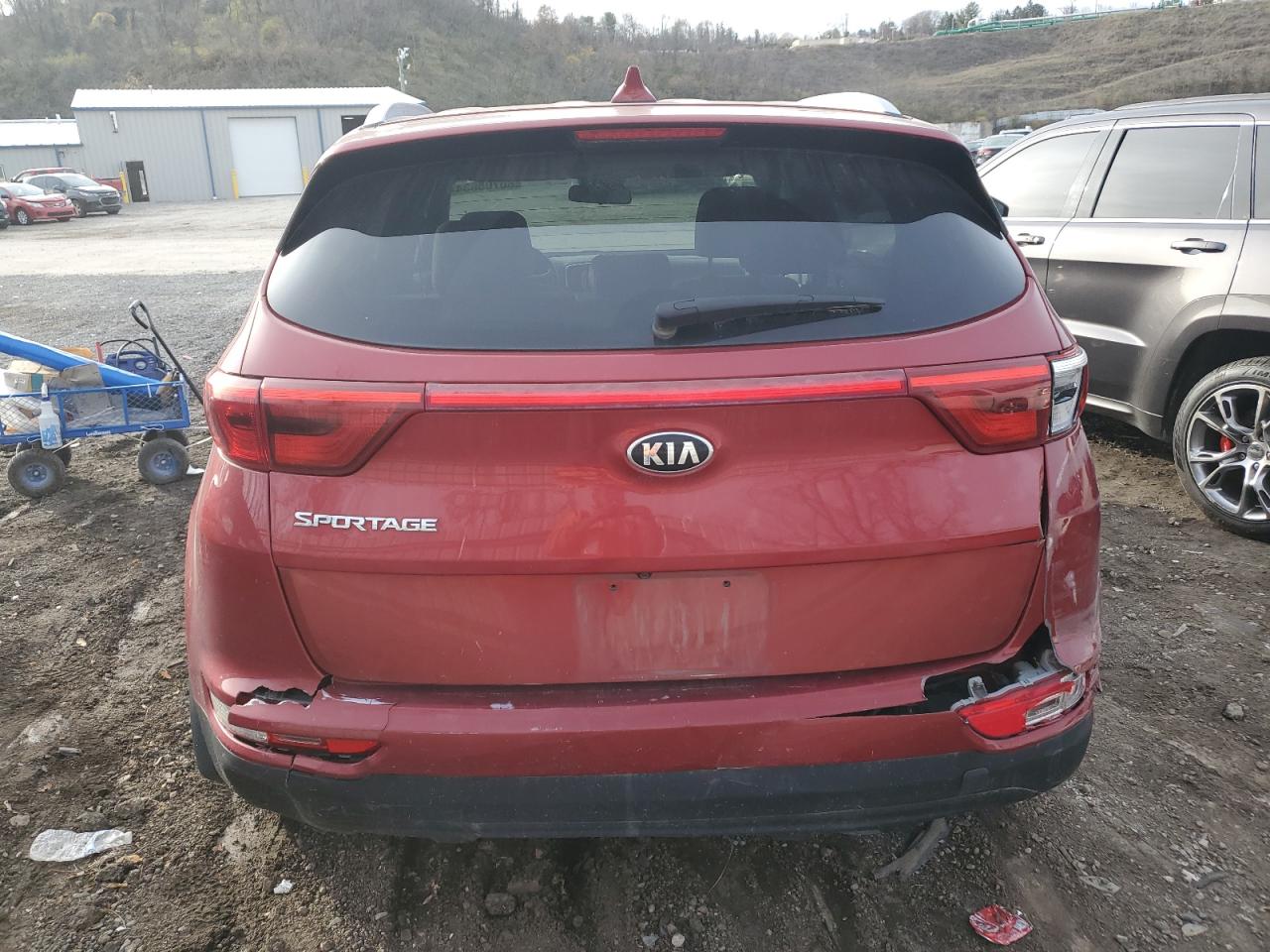 2018 Kia Sportage Lx VIN: KNDPMCACXJ7446484 Lot: 80708634