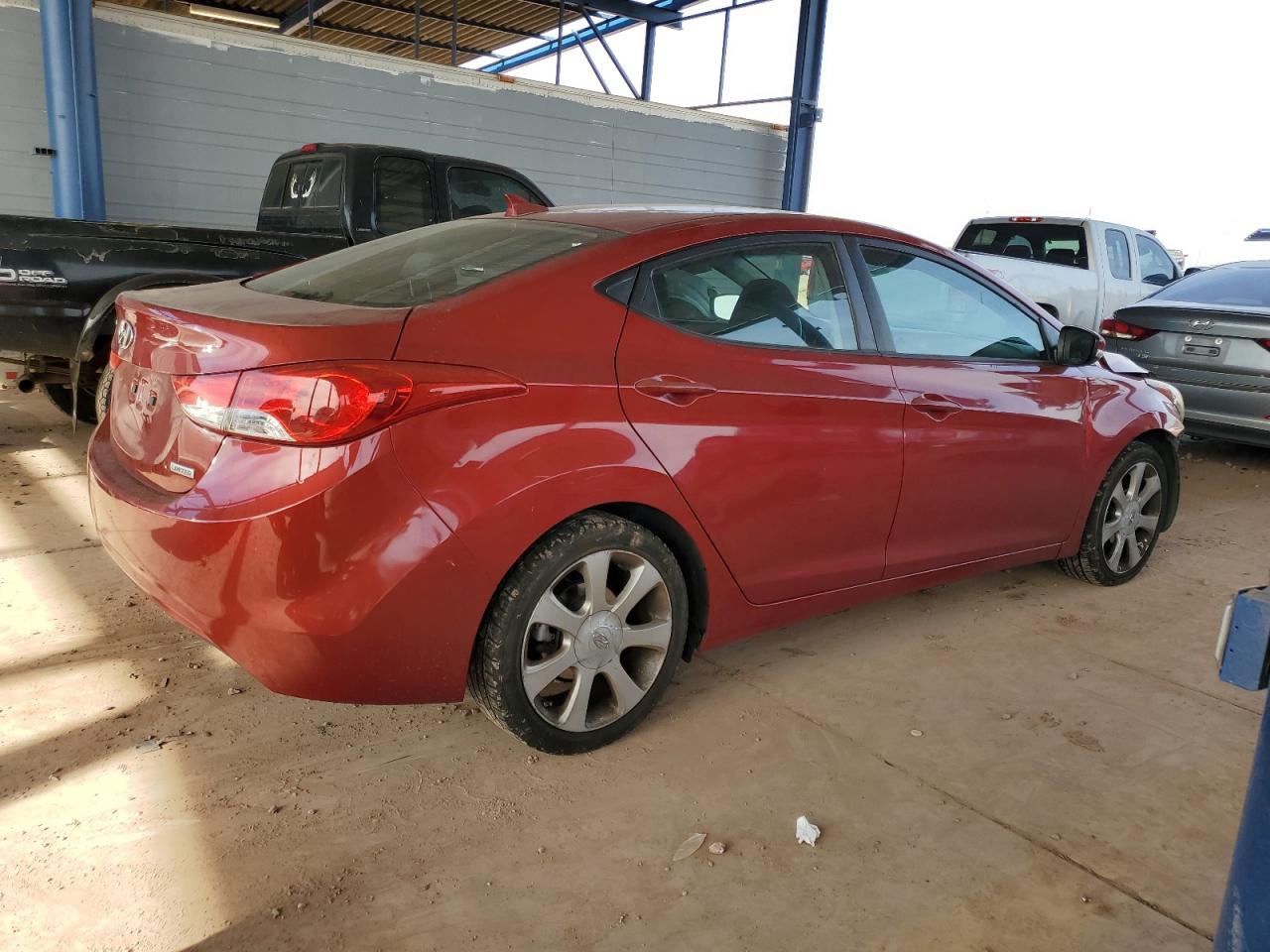 VIN KMHDH4AE1DU745863 2013 HYUNDAI ELANTRA no.3