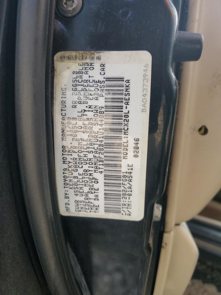 2001 Toyota Avalon Xl VIN: 4T1BF28B41U144889 Lot: 82779234