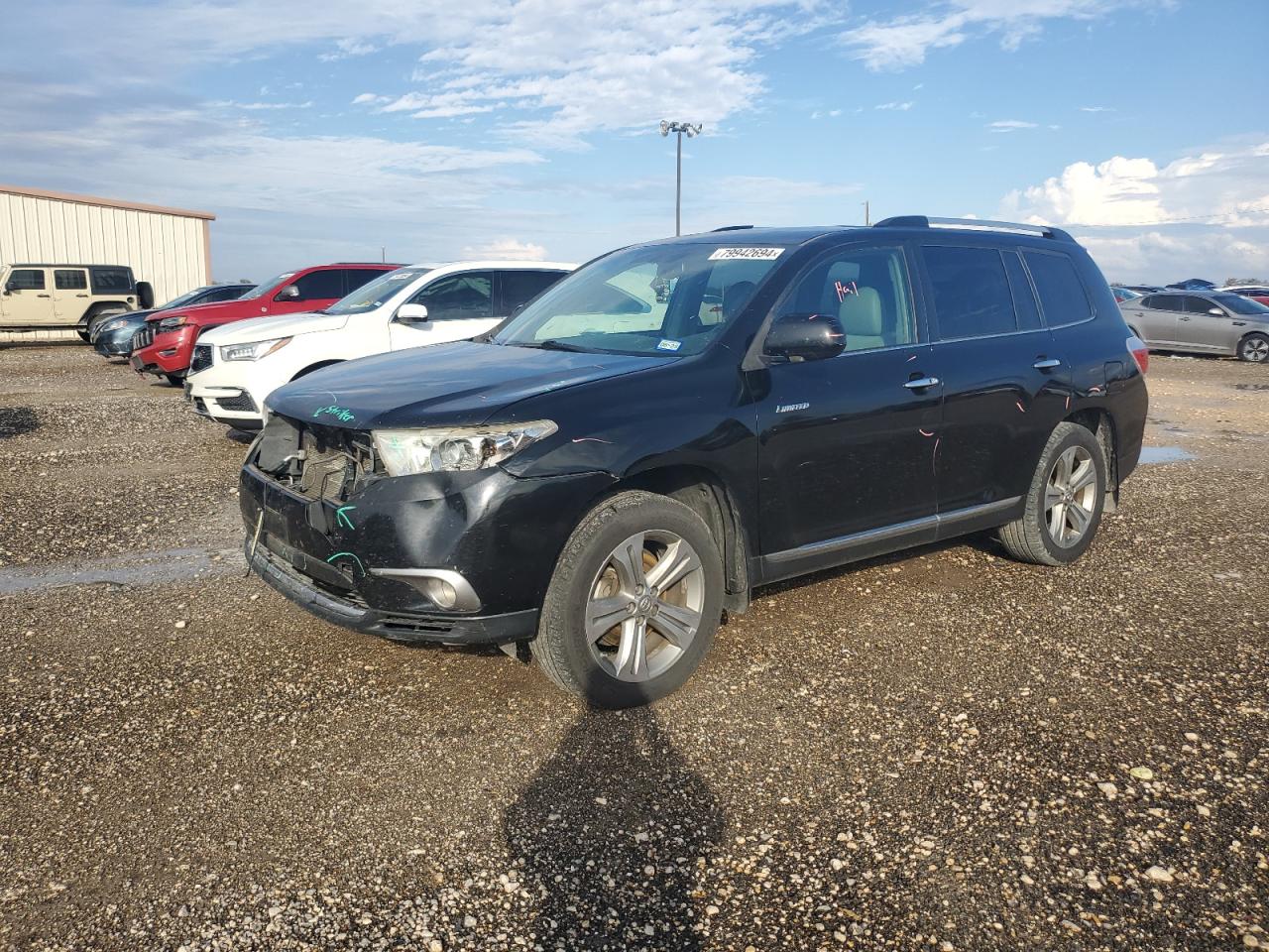 VIN 5TDYK3EH2DS129504 2013 TOYOTA HIGHLANDER no.1