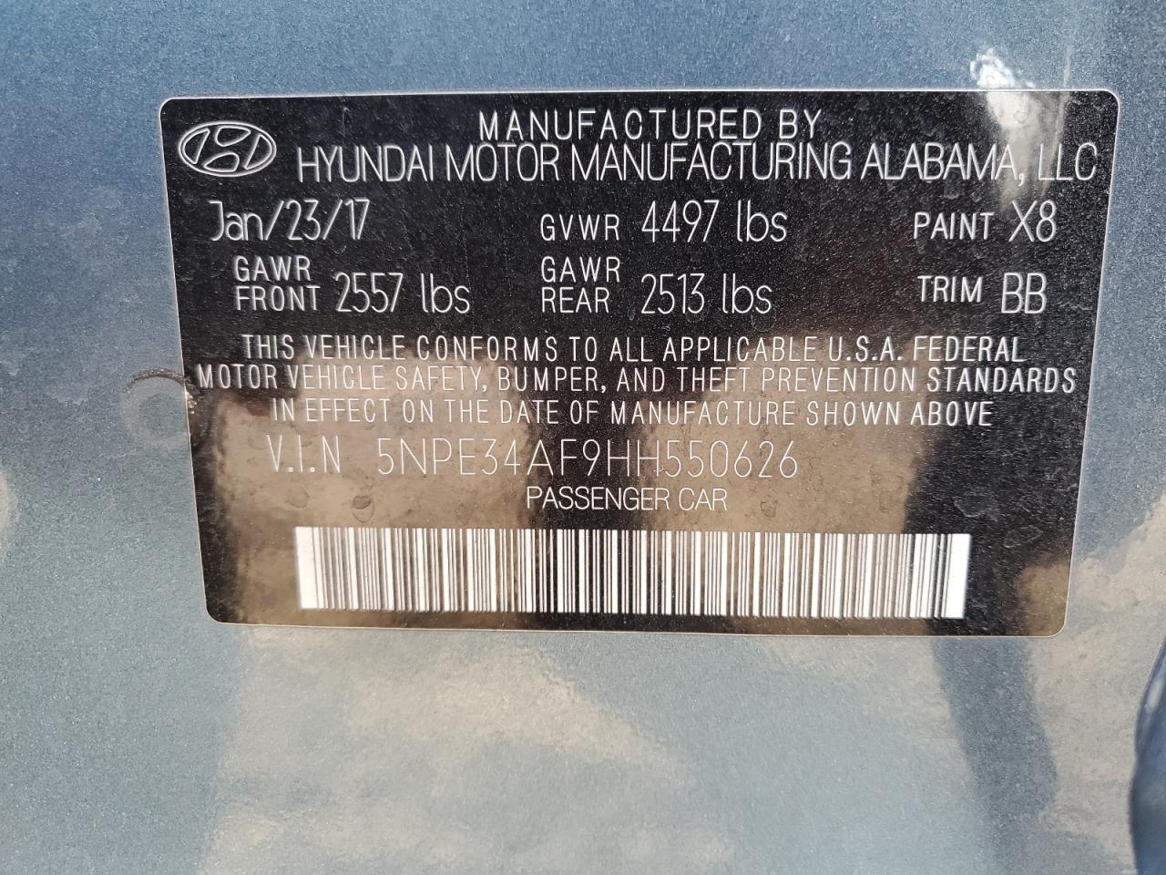 2017 Hyundai Sonata - Image 15