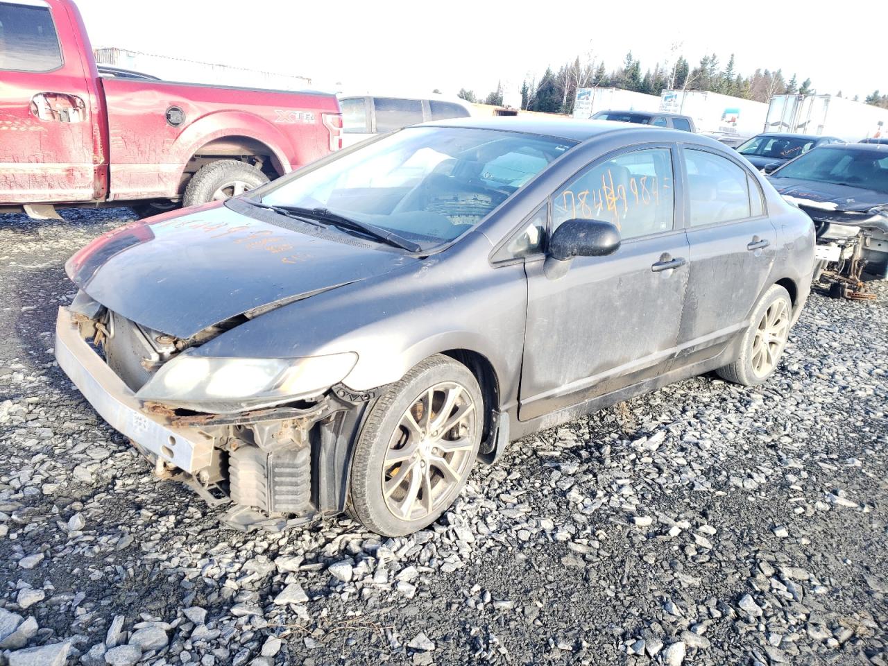 2011 Honda Civic Dx-G for Sale in Montreal-est, QC - Front End