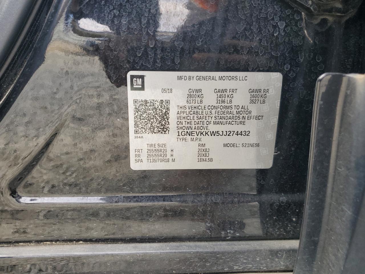 2018 Chevrolet Traverse - Image 13