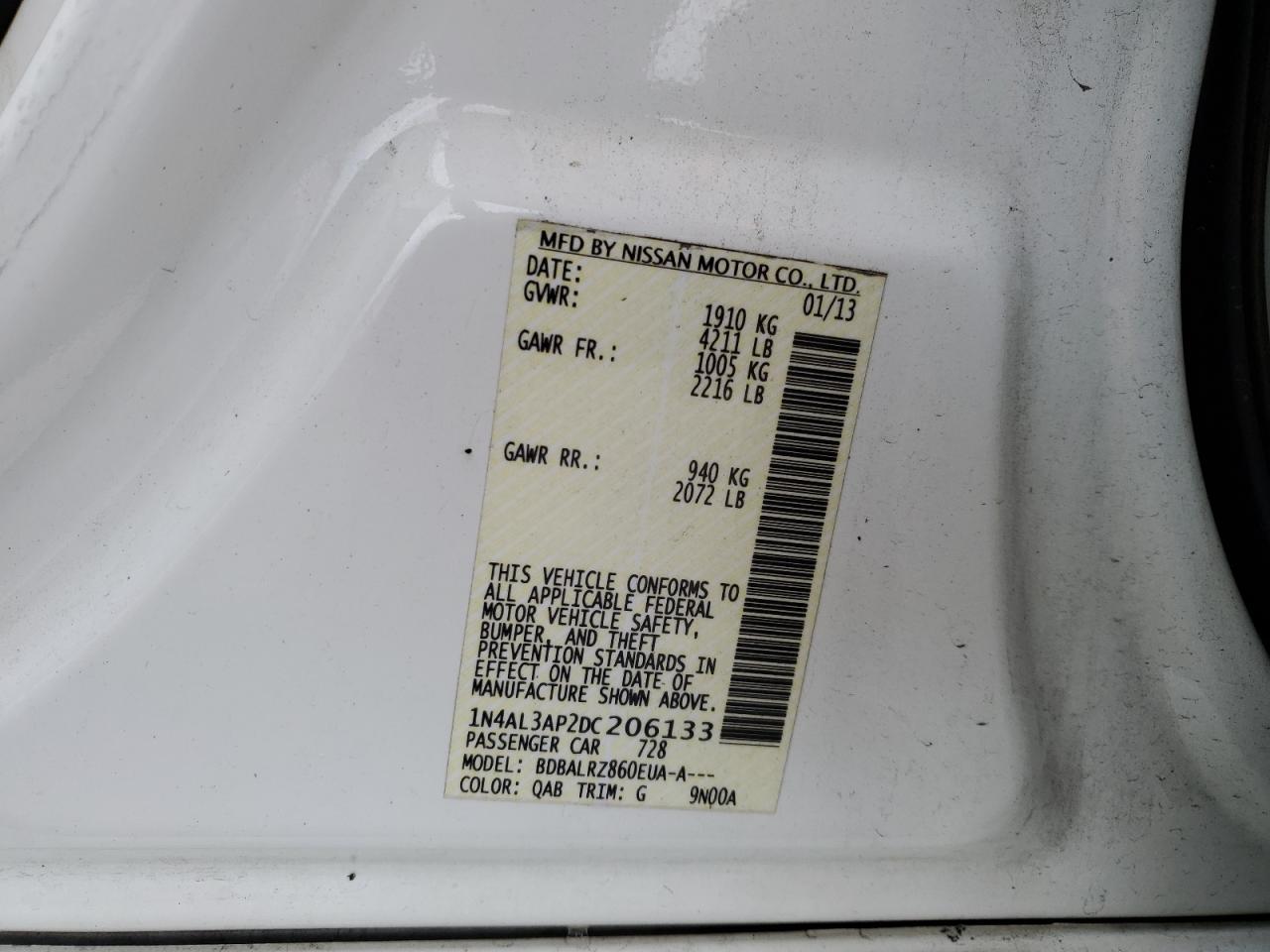 2013 Nissan Altima - Image 13
