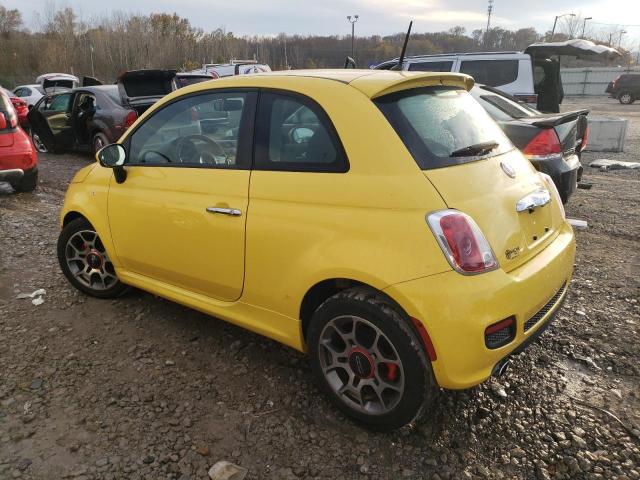  FIAT 500 2013 Желтый