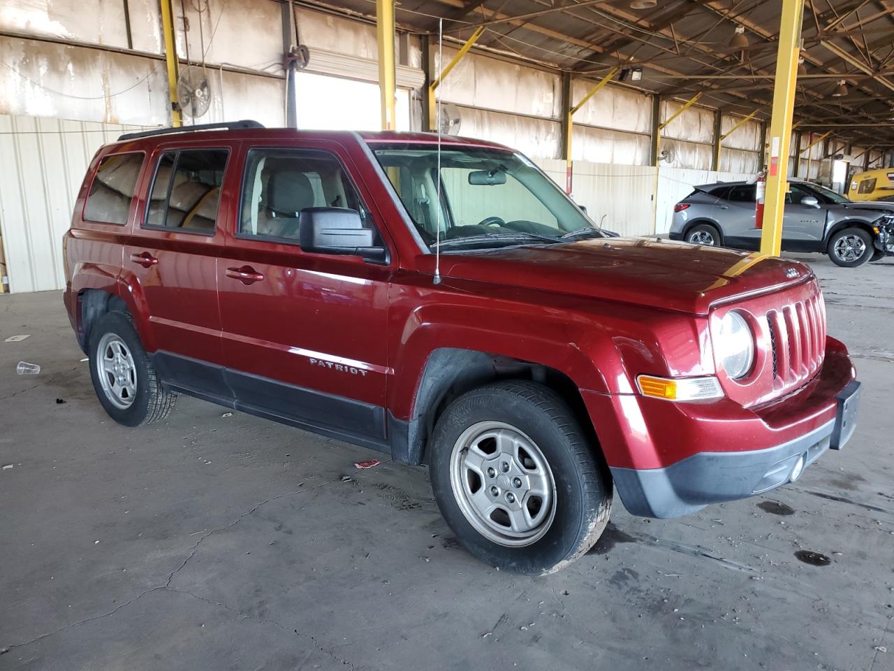 VIN 1C4NJPBAXFD325208 2015 JEEP PATRIOT no.4