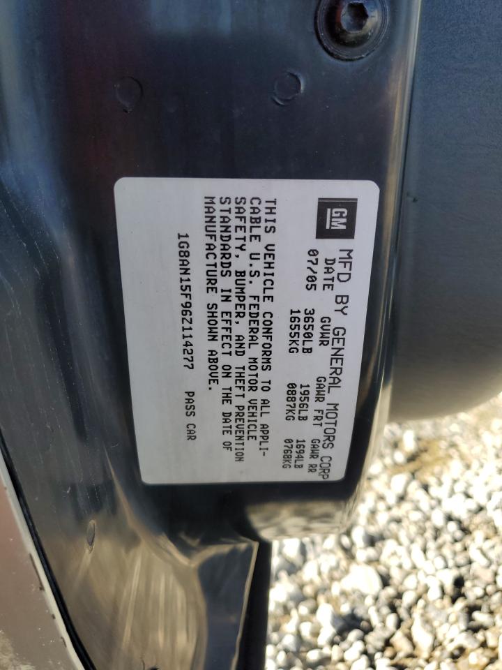 2006 Saturn Ion Level 2 VIN: 1G8AN15F96Z114277 Lot: 80005794