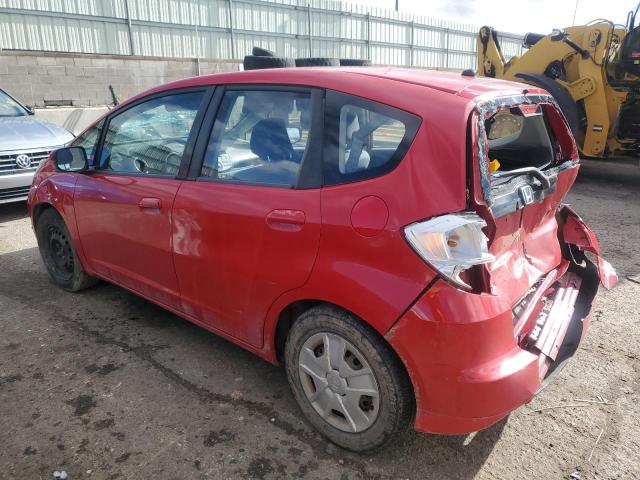  HONDA FIT 2013 Czerwony