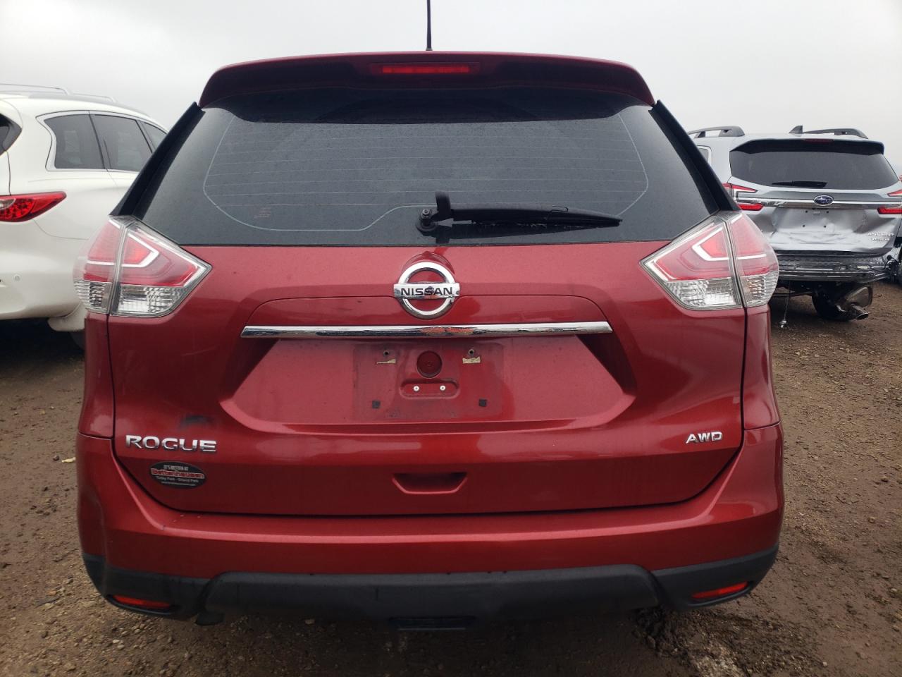 VIN 5N1AT2MV6GC762928 2016 NISSAN ROGUE no.6