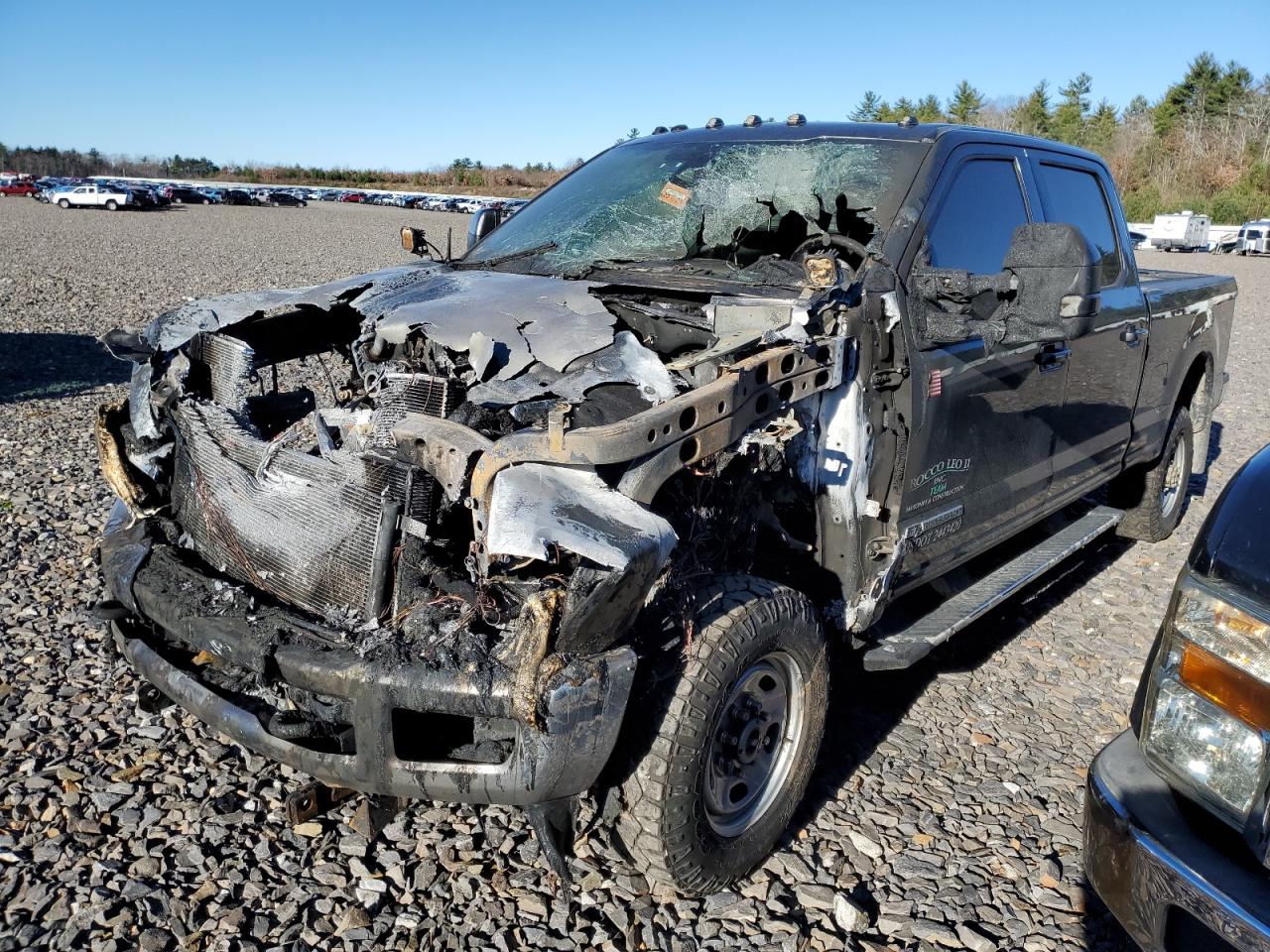 2017 Ford F350 Super Duty na sprzedaż w Windham, ME - Burn